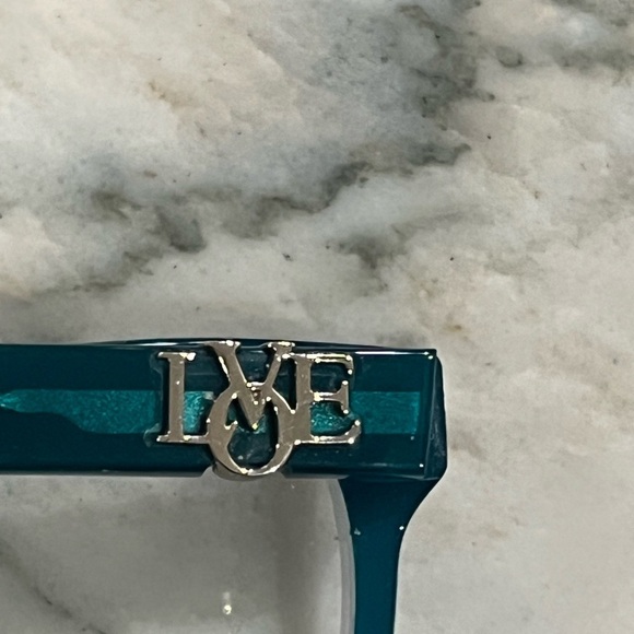 LOVE MOSCHINO MOL522SAM 01ED GREEN AUTHENTIC EYEGLASSES 55-16 145 main image 5